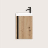 Meubles de salle de bain de faible profondeur