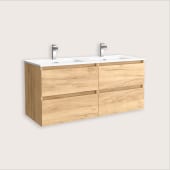Meuble de salle de bain double vasque