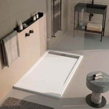 Receveur de douche en résine Design Stile Bruntec