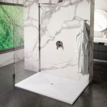 Receveur de douche en résine Design Sorty Bruntec