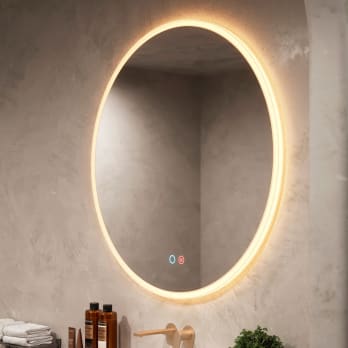 Miroir de salle de bain avec éclairage LED Atenas Ledimex