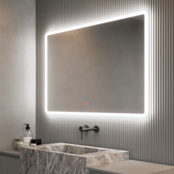 Miroir de salle de bain avec éclairage LED Praga Ledimex