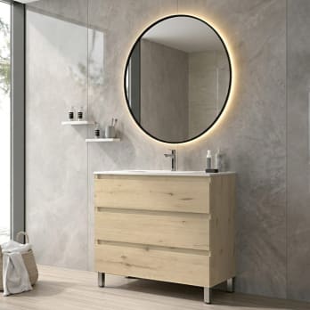 Ensemble complet de meubles de salle de bains Sioro Bruntec