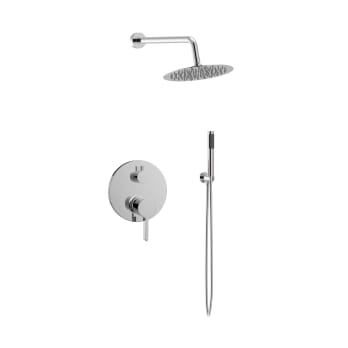 Ensemble de douche à encastrer en Bambú Lluvibath