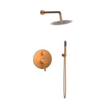 Ensemble de douche à encastrer en Bambú Lluvibath
