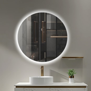 Miroir de salle de bain avec éclairage LED Oporto Ledimex