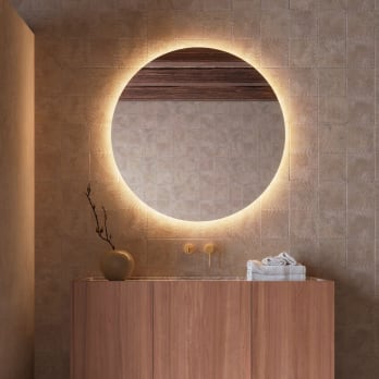 Miroir de salle de bain avec éclairage LED Oporto Ledimex