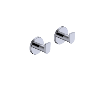 Patère de salle de bain (2 unités) Practic Medimex