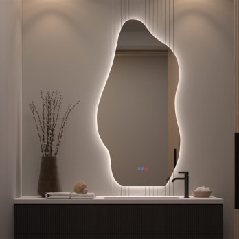 Bruntec Nature Miroir de salle de bains à éclairage LED