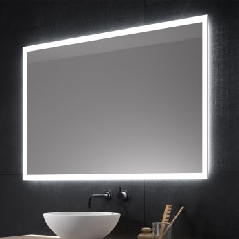 Eurobath Paradise Miroir de salle de bains LED avec éclairage