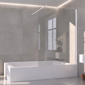 Paroi de baignoire sur mesure Alhena Bruntec