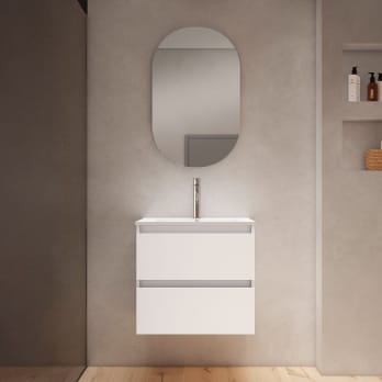 Ensemble de meubles de salle de bains à faible profondeur 40 cm Nido Viso