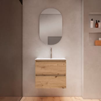Ensemble de meubles de salle de bains à faible profondeur 39,5 cm Nido Viso