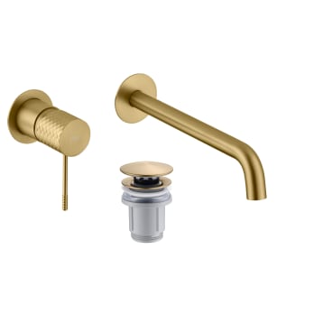 Imex Genova robinetterie de lavabo encastrée + bonde click-clack Pack