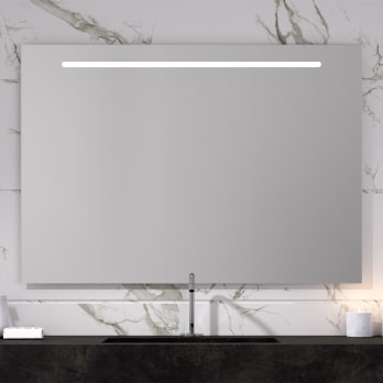 Eurobath Saona Miroir de salle de bains avec éclairage LED