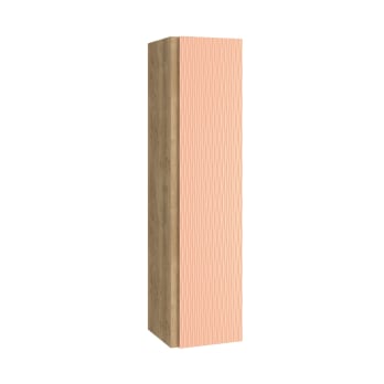 Colonne de salle de bains Lambda façade texture Dune Coycama