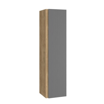 Colonne de salle de bains Lambda façade texture Dune Coycama