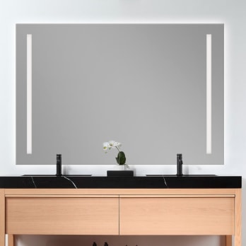 Miroir de salle de bains avec l'éclairage LED Katrina Bruntec