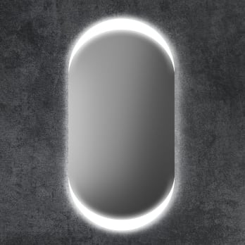 Pol Bruntec Miroir de salle de bains LED avec éclairage