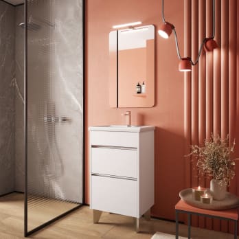 Ensemble meuble de salle de bains à faible profondeur 41 cm Berna Coycama
