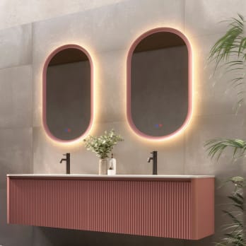 Miroir de salle de bain avec éclairage LED Milano Ledimex