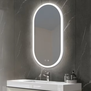 Miroir de salle de bain avec éclairage LED Canadá Ledimex