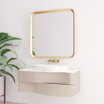 Tyrion Bruntec miroir de salle de bain LED avec éclairage