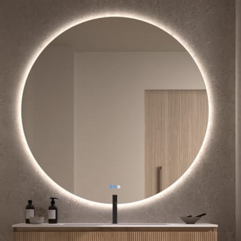 Bruntec Sun ST Miroir de salle de bain LED Sun ST