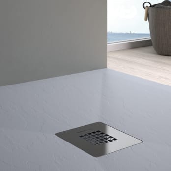 Receveur de douche en résine Design Basic Bruntec