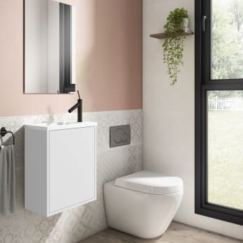 Ensemble de meubles de salle de bains à faible profondeur 22 cm Loft Visobath