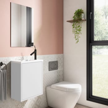 Ensemble de meubles de salle de bains à faible profondeur 22 cm Loft Visobath