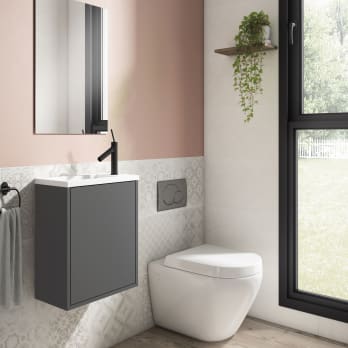 Ensemble de meubles de salle de bains à faible profondeur 22 cm Loft Visobath