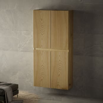 Colonne double 4 portes bois massif Alpes Bruntec Bruntec