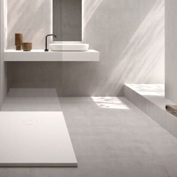 Receveur de douche en résine Liso Seda Doccia