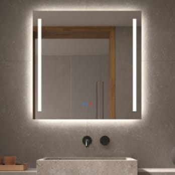 Miroir de salle de bains avec l'éclairage LED Liberty Bruntec