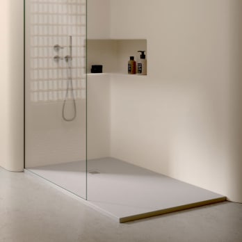 Receveur de douche en résine Basalto Doccia