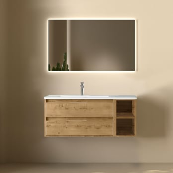 Ensemble de meubles de salle de bains Domer Bruntec