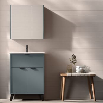 Ensemble de meubles de salle de bains profondeur réduite 35,5 cm Midi Visobath