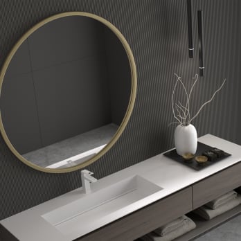 Miroir de salle de bains Leyte, Eurobath