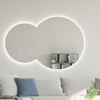 Miroir de salle de bain avec éclairage LED Solaris de Bruntec