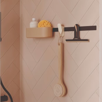 Ensemble de douche modulaire avec barre murale Alife par Cosmic