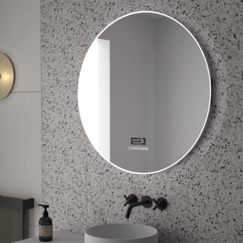 Miroir de salle de bains avec éclairage LED Caledonia Eurobath