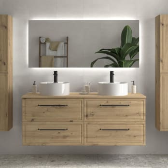 Ensemble de meubles de salle de bains Runa Salgar avec vasque à poser
