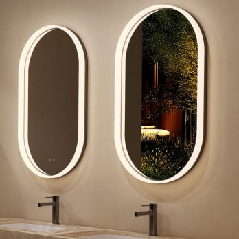 Miroir de salle de bains avec l'éclairage LED Bari Ledimex