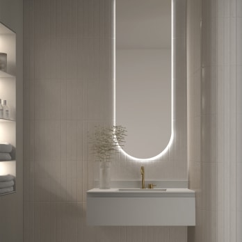 Eurobath Mauricio miroir de salle de bains avec éclairage LED