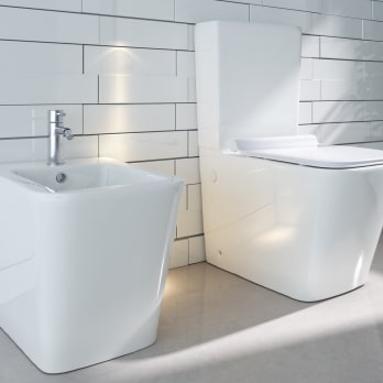 Ensemble toilette + bidet Bruntec Square