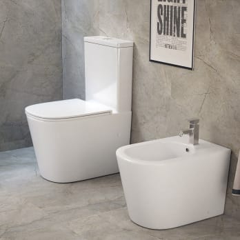 Pack toilette + réservoir + bidet Lisboa Bruntec