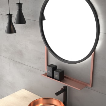 Eurobath Hawaii Miroir de salle de bain LED avec éclairage