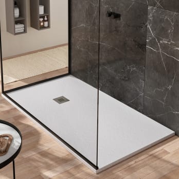Receveur de douche avec charges minérales Granite Hidronatur