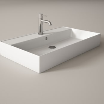 Lavabo à encastrer 12 cm de haut Lila Visobath